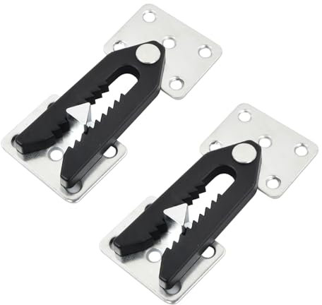2 Pezzi Connettori Mobili,Connettori per Divani Imbottiti,Metallo Zincato,Connettore per Divano Sezionale con Chiusura a Scatto,Connettori Mobili con Morsetto a Pinza,Fibbia di Connessione per Letti