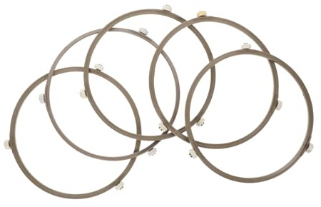 OKUMEYR Mikrowellen-tablett-rollenstützring Ersatz-radring Mikrowellen-ofen-rack 189 Mm Außendurchmesser 14 Mm Höhe Für Glastablett