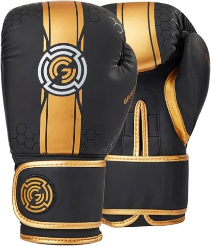MAXSTRENGTH Elite Boxing Gloves for Men, Women & Kids – Pro Training Gloves for Fitness, Bag Workouts, Sparring & Martial Arts