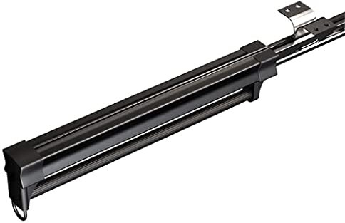 erkebspm Ausziehbare Kleiderstange mit Metallbasis, Teleskop-Kleiderstange, verstellbar von 26–61 cm, ausziehbarer Kleiderbügel, platzsparend, Tragkraft: 25 kg (Größe: 56 cm/22 Zoll)