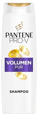 Pantene Pro-V Volumen Pur Shampoo 500ml für Feines, Plattes Haar | Reinigt Sanft und Schützt die Haarbindungen, ohne Silikone, Mineralöle und Farbstoffe, Active Nutri-Plex Technologie