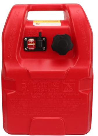 Bidón de gasolina XTevu, contenedor de combustible de HDPE de 12 l, tanque de almacenamiento de gasolina portátil, jarra de aceite de respaldo para autocaravana, autocaravana,