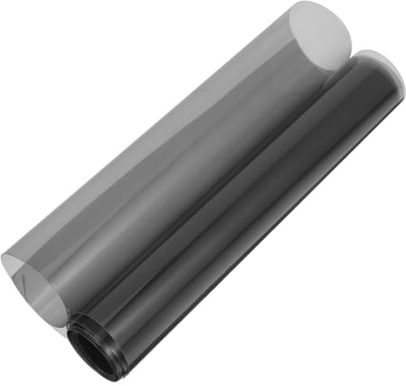 MUCKLILY Película de Tintado para Parabrisas de Coche 20x150 Cm, Protección UV, Reduce el Deslumbramiento, Pet, con Raspador
