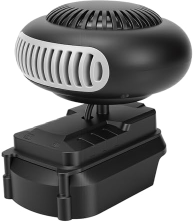 Jelquix Bärbar Bilvärmare, 170 W Bordsvärmare, Elektrisk Värmare med 2 Temperaturinställningar, USB-portar, Idealisk för Bilvindruta Avfrostning Av Tält