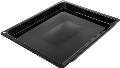 ensipart Backblech hoch für Backofen kompatibel mit Neff HEZ632070 11029049 pyrolysefestes Backofenblech für Herd