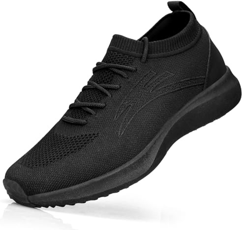 Puweco Scarpe Uomo Running Sneakers Leggere Traspiranti per Corsa Palestra Camminata Fitness Tennis Jogging Outdoor Comode Sportive