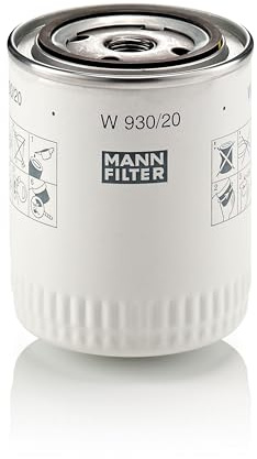 MANN-FILTER W 930/20 Ölfilter - für Pkw + Transporter | Für PKW, Hohe Filtrationsleistung, Optimaler Motorschutz, Hochwertige Dichtung, Echte OE-Technologie