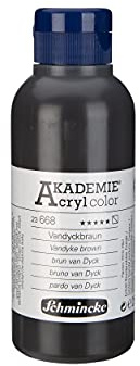 Schmincke AKADEMIE Acryl color Vandyckbraun 250 ml, 23 668 027
