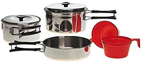 Mil Tec Koch-Set-14647000 Koch-Set Oliv OneSize