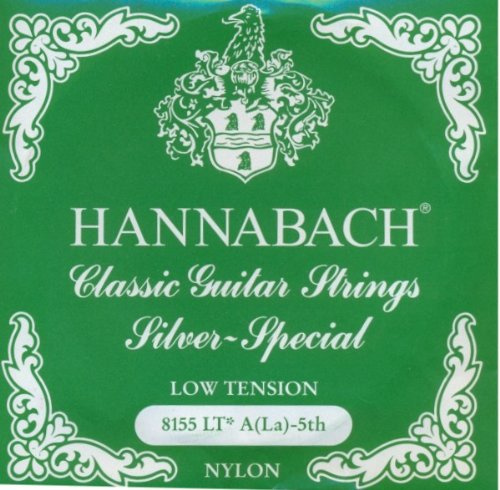 Hannabach 8155 grün 'Silver Special' - A5 Konzertgitarre, Low