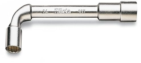 BETA 937 15X15 - Chiavi a pipa doppie esagonali - poligonali cromate