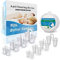 Dispositif Anti-Ronflement, 4 Tailles Dilatateur en Silicone, Écarteur Nasal Anti-Ronflement Bouchon de Ronflement pour un Sommeil plus Confortable
