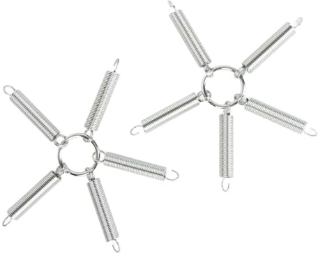 Focket Tendeur de chaîne, 2Pcs Tendeur de chaîne de Pneu à Ressort en Acier Inoxydable à Usage intensif, 23Cm/9.1in Tendeur de chaîne de Traction de Pneu sûr et pour Les