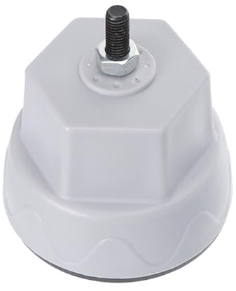 Angoily Piedi per Lavatrice Esagonali in Plastico Protezione Pavimento e Isolamento Acustico per Asciugatrice e Armadi Elettrici, Base Solida