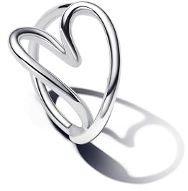 PANDORA Damen-Ring Herz Silber 193288C00