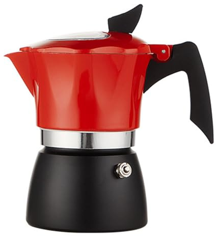 ALCXAZS Caffettiera elettrica da campeggio Moka, progettata appositamente per gli avventurieri che cercano un caffè fresco e cremoso a pochi minuti da casa i fornelli.