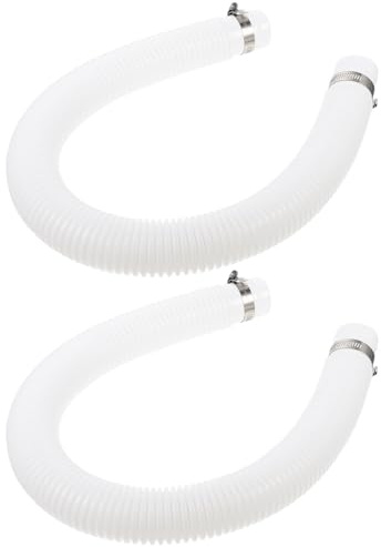 Veemoon Manguera de Repuesto Doble Tubo para Bomba y Filtro de Piscina, Compatible Piscinas Inflables y Desmontables de 300-1000 Galones, Ligera y Flexible para Mantenimiento de Agua