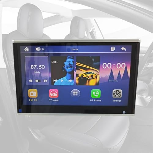 Monitor Touch Screen Auto, Monitor Poggiatesta Auto, Display Poggiatesta Auto, Mirroring Monitor Auto, Lettore Video Portatile Auto(11.6in)
