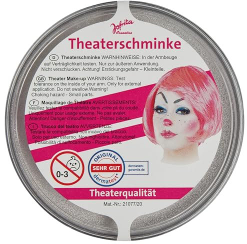 Generique - Silbergraues Make-up für Erwachsene