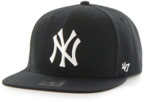 '47 Brand Snapback-keps – NO Shot New York Yankees, svart, svart, One size