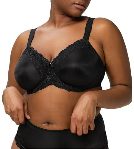 Triumph Women's Ladyform Soft W X, Minimizer bra, BLACK