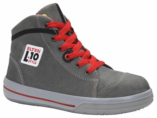 Elten VINTAGE Mid ESD S3 761071 - Scarpe da lavoro e di sicurezza, unisex adulto, 47, Grau