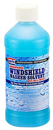 Niteo Products Cyclo Concentrated Windshield Washer Solvent with Antifreeze, 16 fl oz