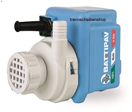 Pompe à eau, S2 _ 1000 L/H, original battipav Pompe submersible, pour scies Pierre & coupe carrelage Machines & Affûteuse avec de l'eau Coffre,