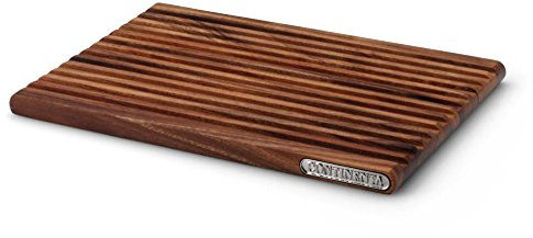 Continenta Brotschneidebrett aus Akazienholz 37 x 25 x 2,1 cm