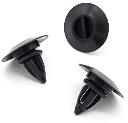 10x Plastic Trim Clips for Sill/Side Skirts Rocker Cover Moulding - 51777171003, 51-77-7-171-003