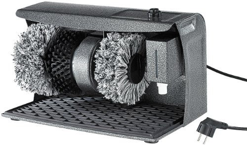 Sichler Cireuse à Chaussures Confort Pro avec Distributeur de Cirage