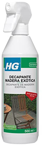 HG Limpiador Madera Dura Envejecida 500 ml ES/PT, Spray para Restaurar Muebles
