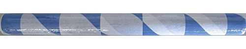 Krepppapier Original Niflamo - 50 cm x 10 m, weiß-blau/Rauten