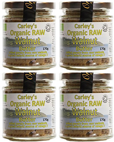 (4 PACK) - Carley's - Org Raw Walnut Butter | 170g | 4 PACK BUNDLE