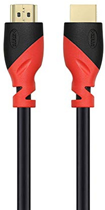 Ewent Cavo HDMI 2.0 UHD con Ethernet, Supporta 4K 60Hz HDR, Video UHD 2160p, Ultra HD 1080p, 3D per XboxOne, PS4, TV, Computer e Monitor, 2 Metri