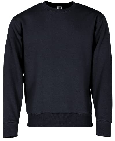 Fruit of the Loom Men's Set-In Premium Sweater, Deep Navy, Large