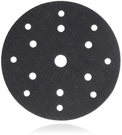 DFS Disco autoadesivo con chiusura a contatto 150mm 15 Fori, ricambio per platorello/sostituzione per la Riparazione Platorello Levigatura