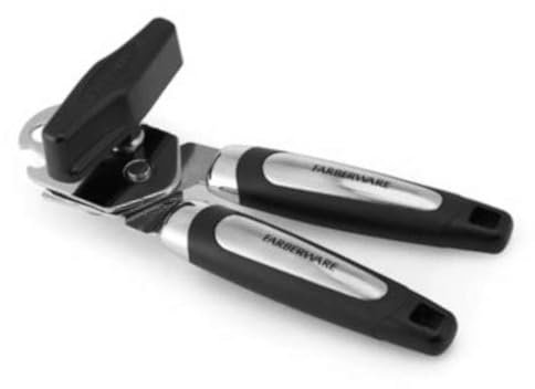 Farberware profesional abrelatas, negro