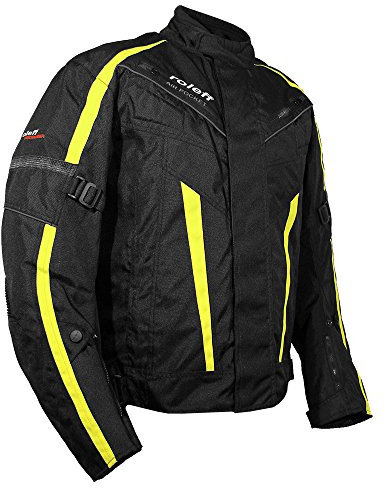 Roleff Racewear Jacken, Schwarz/Neongelb, Größe XXXL