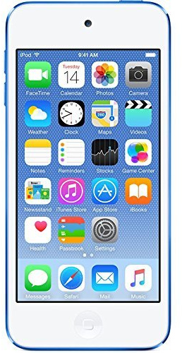 Apple iPod touch 64GB WiFi MP3 Player 6th Generation - Blue (Renewed)