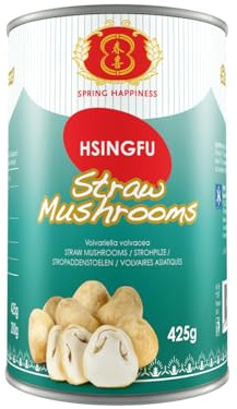 Spring Happiness Brand Reisstrohpilze Strohpilze 425g Straw Mushrooms