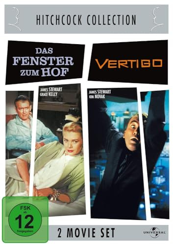 Hitchcock-Collection: Das Fenster zum Hof / Vertigo [2 DVDs]