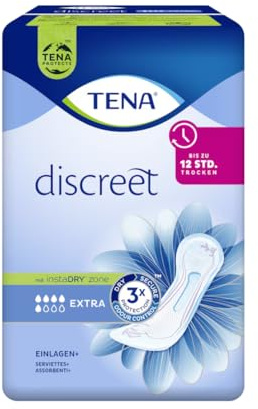 Tena Lady Extra für mittlere Blasenschwäche, 60 Stück (3 x 20 Stk.) PZN 10180753