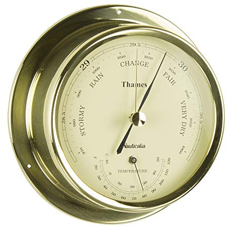 Nauticalia Thames Barometer aus Messing