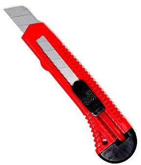 60 Stück SBS Cuttermesser, Teppichmesser + 60 Ersatzklingen 18mm