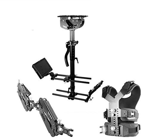 GOWE Load 16kg professional Carbon Fiber Video camcorder Steadicam stabilizer Steadycam photography Vest Dual Support Arm