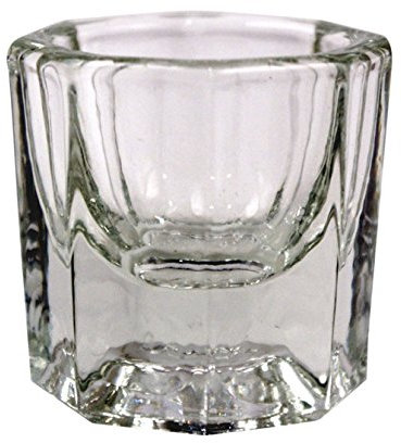 Julienne Eyelash & Eyebrow Brow Chemical Resistant Glass Dappen Dish