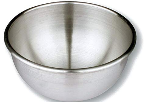 Pentalux LUX031 Stampo da Forno in Alluminio Forma Parrozzo Cupola Semisferica Diametro cm.16, Grigio