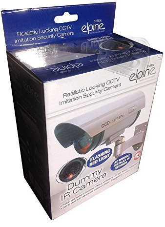 REALISTIC camera dummy security artificial easy to fit LED
