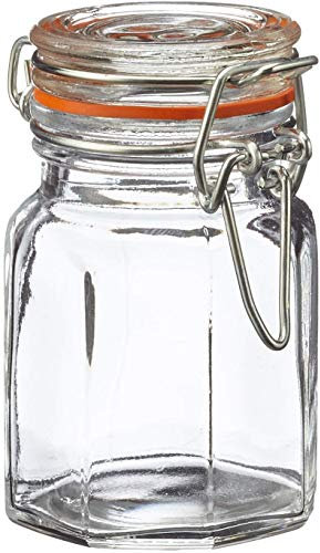 Apollo Glass Spice Jar Set 12 MOP, Multi-Colour, 13x35x16, 1108